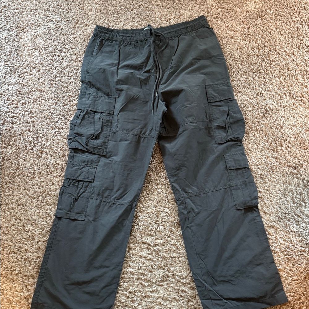 PacSun Charcoal Cargo Pants for Men